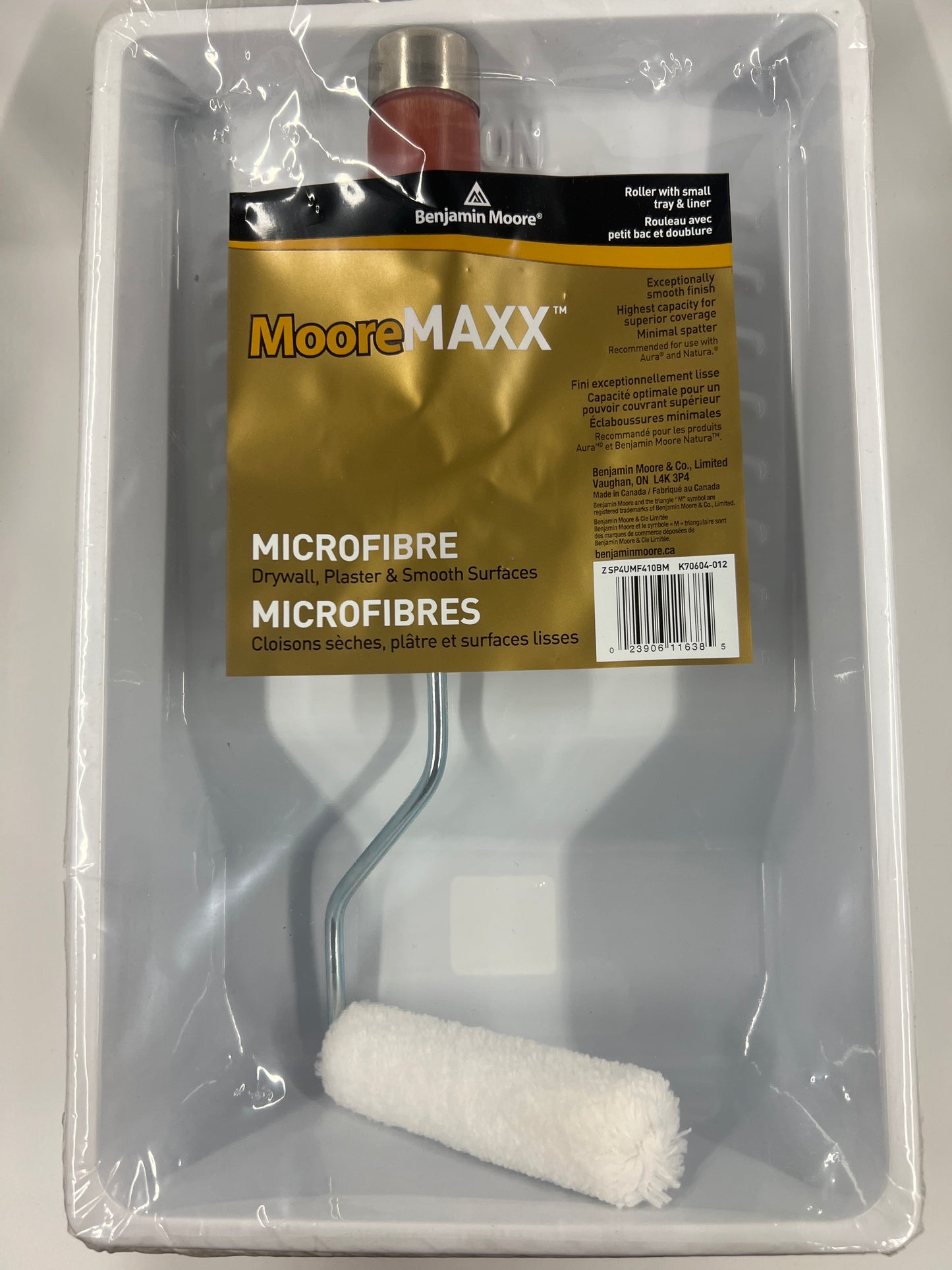 MooreMAXX Microfibre 4" Rod Frame w/ Small Tray & Liner