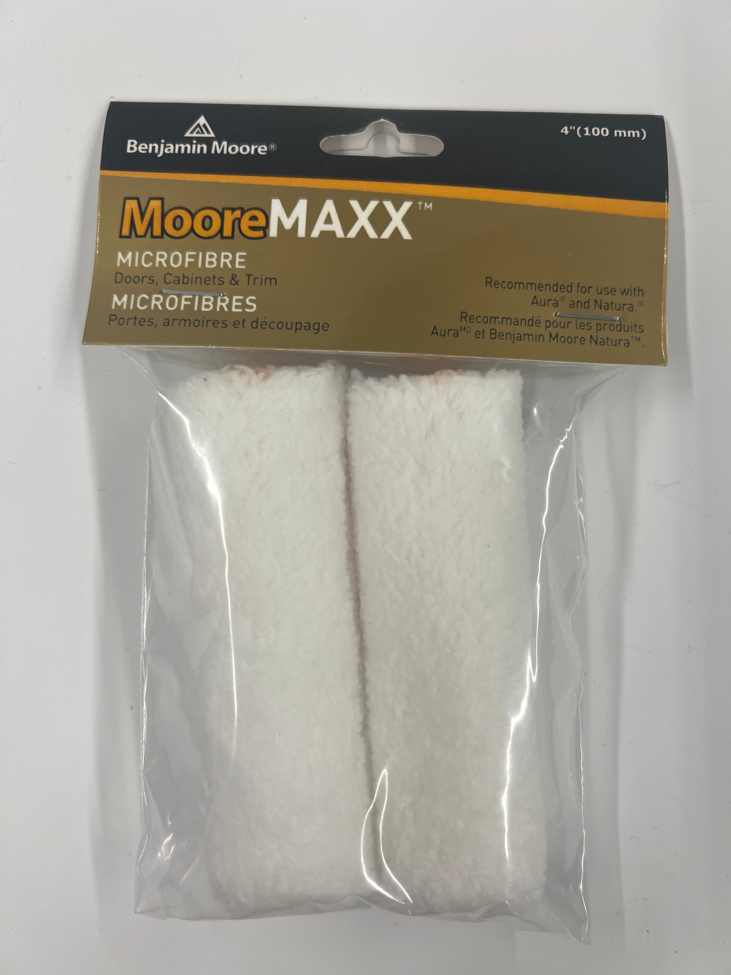 MooreMAXX Microfibre 4" Rollers 2 Pack